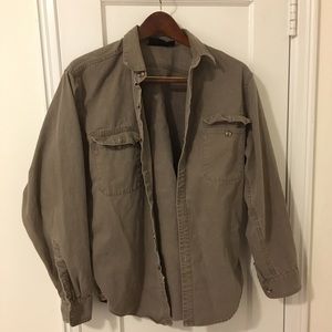 Rare Patagonia Canvas Work Shirt